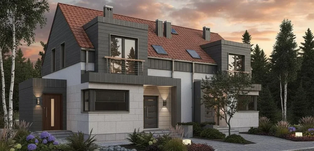 Проект Двухэтажный дом 16 на 11, 123 м2