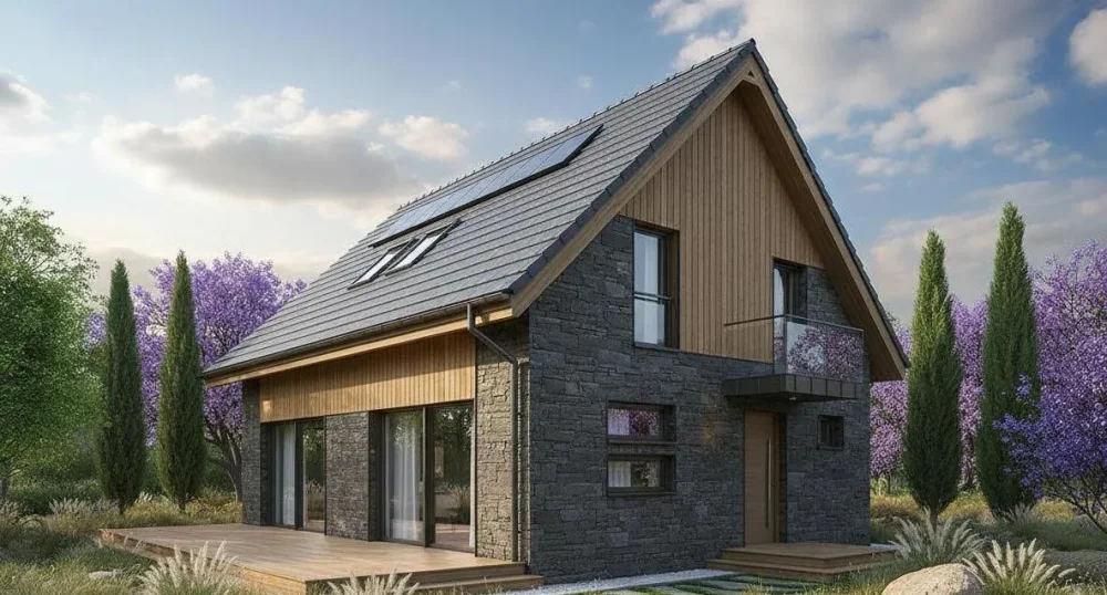 Проект Двухэтажный дом 20 на 10, 158 м2