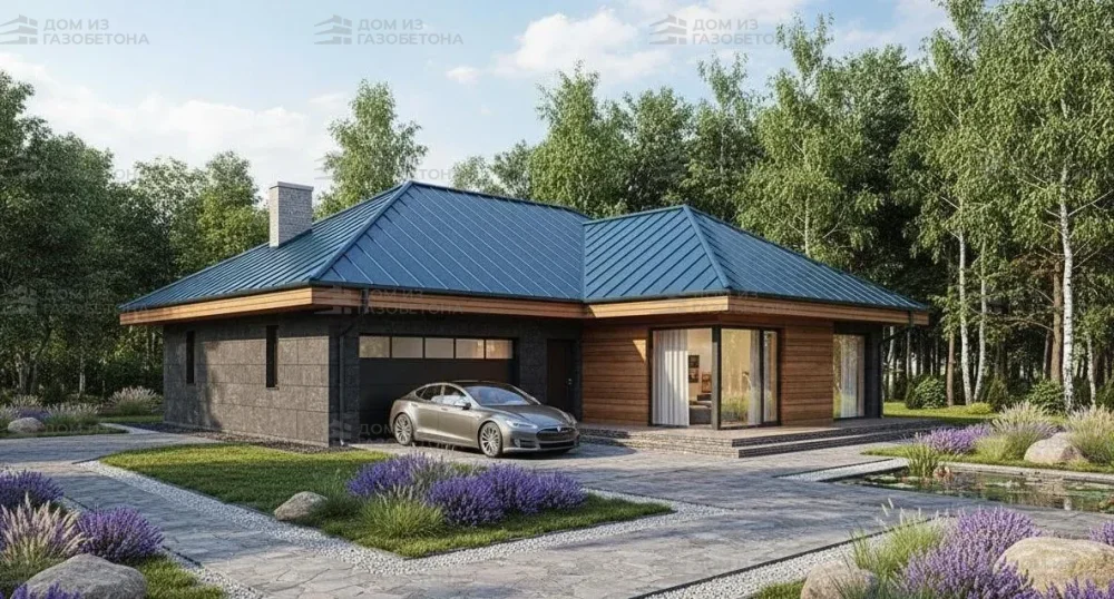 Проект Двухэтажный дом 14 на 11, 172 м2